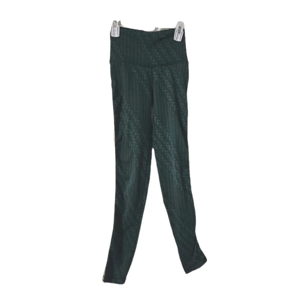 AERIE CHILL, PLAY, MOVE Green LEGGINGS SIZE: XS